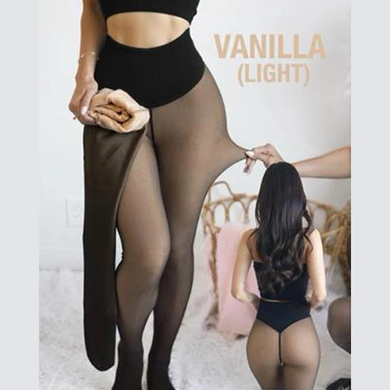 Trending Warm Semi Transparent Thermal Stockings